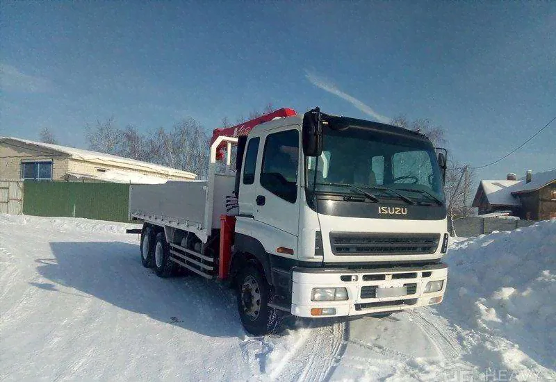 Кран-манипулятор isuzu Giga c кму unic UR-V504 201-0